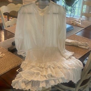 love shack fancy  mini dress worn once. Sexy